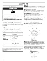 Preview for 6 page of Whirlpool GS440LEMQ5 Use & Care Manual