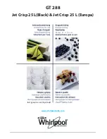 Preview for 1 page of Whirlpool GT 288 Instructions For Use Manual