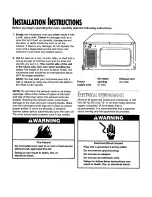 Preview for 5 page of Whirlpool GT1195SH Use & Care Manual