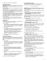 Preview for 17 page of Whirlpool GY395LXGB0 Use And Care Manual