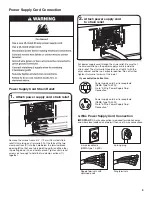 Preview for 9 page of Whirlpool HYBRIDCARE YWHD560CHW0 Installation Instructions Manual