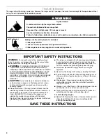 Preview for 4 page of Whirlpool IGS365RS1 Use And Care Manual