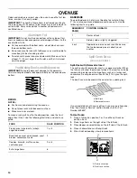 Preview for 10 page of Whirlpool IGS365RS1 Use And Care Manual