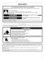 Preview for 3 page of Whirlpool Inglis IES355RQ1 Use & Care Manual