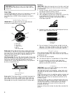 Preview for 6 page of Whirlpool INglis IGS325RQ2 Use And Care Manual