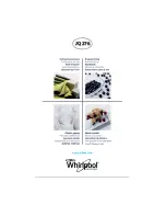 Preview for 1 page of Whirlpool JetCook Instructions For Use Manual