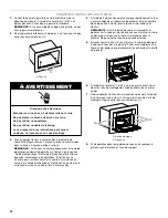 Preview for 12 page of Whirlpool JMC2127 User Manual