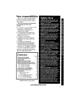 Preview for 3 page of Whirlpool LA5000XM Use And Care Manual