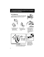 Preview for 10 page of Whirlpool LA5000XM Use And Care Manual