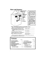 Preview for 2 page of Whirlpool LC4500XM Use & Care Manual