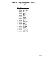 Preview for 4 page of Whirlpool LCE4332PQ0 Parts List