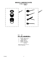 Preview for 9 page of Whirlpool LCE4332PQ0 Parts List