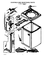 Preview for 3 page of Whirlpool LCE4332PQ1 Parts List