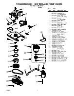 Preview for 7 page of Whirlpool LCE4332PQ1 Parts List