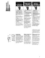 Preview for 5 page of Whirlpool LCR5232HQ2 Installation Instructions Manual