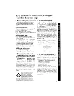 Preview for 11 page of Whirlpool LE-7680XM User Manual