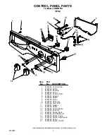 Preview for 3 page of Whirlpool LHW0050PQ1 Parts Manual