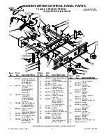 Whirlpool LTE5243DQ0 Parts List preview