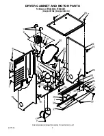 Preview for 3 page of Whirlpool LTE5243DQ0 Parts List