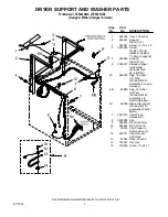 Preview for 7 page of Whirlpool LTE5243DQ0 Parts List