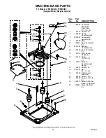 Preview for 12 page of Whirlpool LTE5243DQ0 Parts List