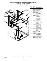 Preview for 7 page of Whirlpool LTE5243DQ4 Control Panel Parts