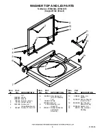 Preview for 8 page of Whirlpool LTE5243DQ4 Control Panel Parts