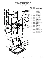 Preview for 12 page of Whirlpool LTE5243DQ4 Control Panel Parts