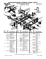 Whirlpool LTG5243DQ4 Control Panel Parts preview