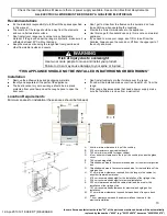 Preview for 18 page of Whirlpool LWF5050 Instructions Manual, Installation And Use Manual