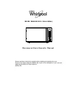 Whirlpool MAGICOOK 20 L Deluxe-B Owner'S Manual preview