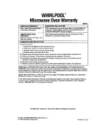 Preview for 40 page of Whirlpool MB7120XY Use & Care Manual