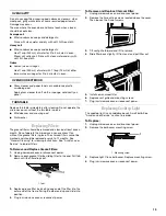 Preview for 13 page of Whirlpool MH1140XM Use & Care Manual