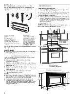 Preview for 4 page of Whirlpool MH1150XMB Installation Instructions Manual