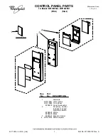 Whirlpool MH1160XSB1 Parts List preview