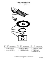 Preview for 6 page of Whirlpool MH1170XSB2 Parts List