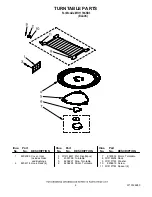 Preview for 6 page of Whirlpool MH1170XSB3 Parts List