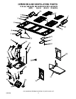 Preview for 3 page of Whirlpool MH3184XPB0 Parts List