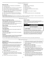 Preview for 4 page of Whirlpool MH3184XPQ User Instructions