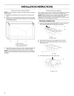 Preview for 4 page of Whirlpool MH3184XPY4 Installation Instructions Manual