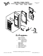 Preview for 1 page of Whirlpool MH3185XPB0 Parts List