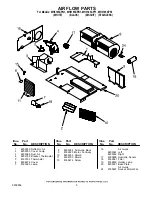 Preview for 5 page of Whirlpool MH3185XPB1 Parts List