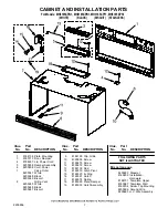 Preview for 7 page of Whirlpool MH3185XPB1 Parts List