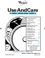 Whirlpool MH6130XE Use And Care Manual preview