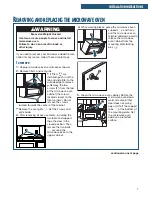 Preview for 7 page of Whirlpool MH6140XF Use & Care Manual