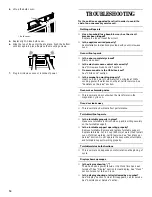 Preview for 14 page of Whirlpool MH6140XK Use & Care Manual