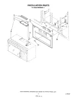 Preview for 4 page of Whirlpool MH660XV-1 Parts List