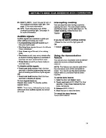 Preview for 13 page of Whirlpool MH7110XB Use And Care Manual