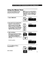 Preview for 19 page of Whirlpool MH7110XB Use And Care Manual