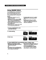 Preview for 32 page of Whirlpool MH7110XB Use And Care Manual